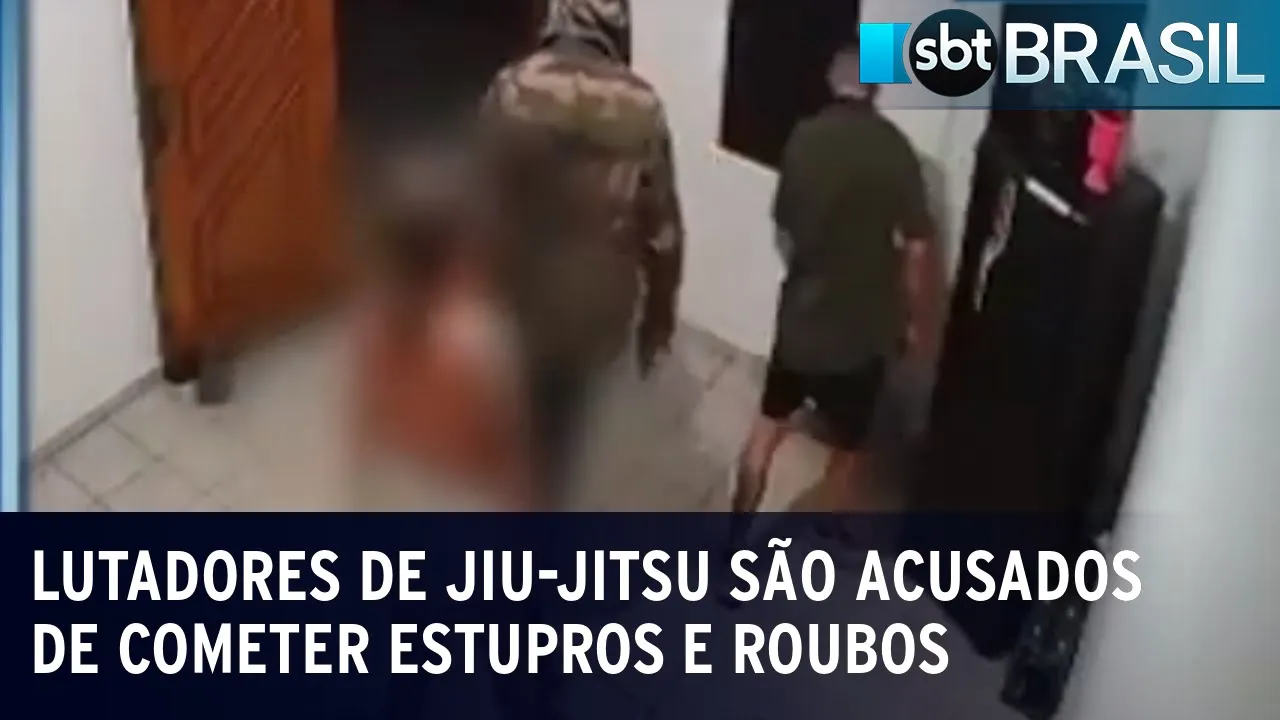 Tricampeão mundial e amigo são presos acusados de estupros | SBT Brasil (24/08/23)