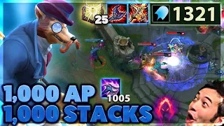 I BREAK THE RECORD | THIS DAMAGE IS INSANE | 1,000 STACK NASUS - BunnyFuFuu
