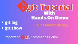 Git Tutorial Part 4 See git commit history