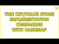Trie store implementation comparing with HashMap 2 Solutions