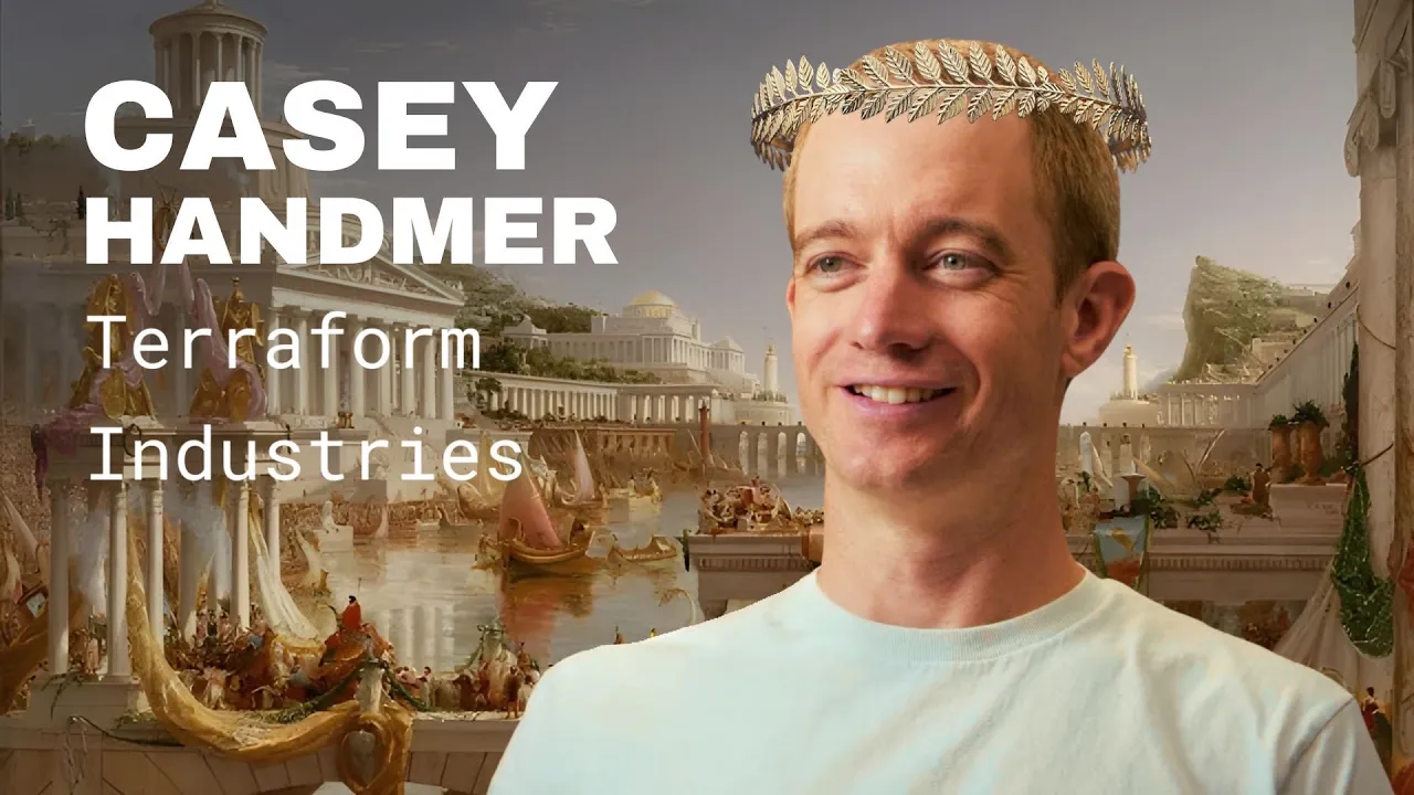 Why Ancient Rome Didn't Industrialize | Casey Handmer, CEO Terraform Industries