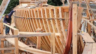 Boatbuilding – Lining-out for Planking (EP78)