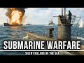 The Complete History of Submarine Warfare Silent Killers of Ocean WW2 WAR Documentary for Sleep
