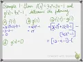 MCF3M and MCR3U 1 1 Function Notation Day 3 plus handout solutions part 1