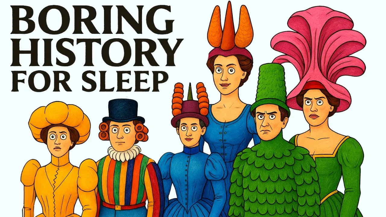 Why Victorian Fashion Was So Bizarre | Boring History for Sleep