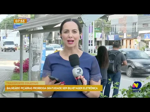 Transporte coletivo: Balneário Piçarras prorroga gratuidade sem bilhetagem eletrônica