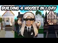 Download Lagu I BUILT 4 HOUSES FOR 4 SUBSCRIBERS in BLOXBURG