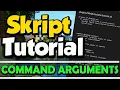 Minecraft Skript Tutorial Command Arguments Minehut September 2020