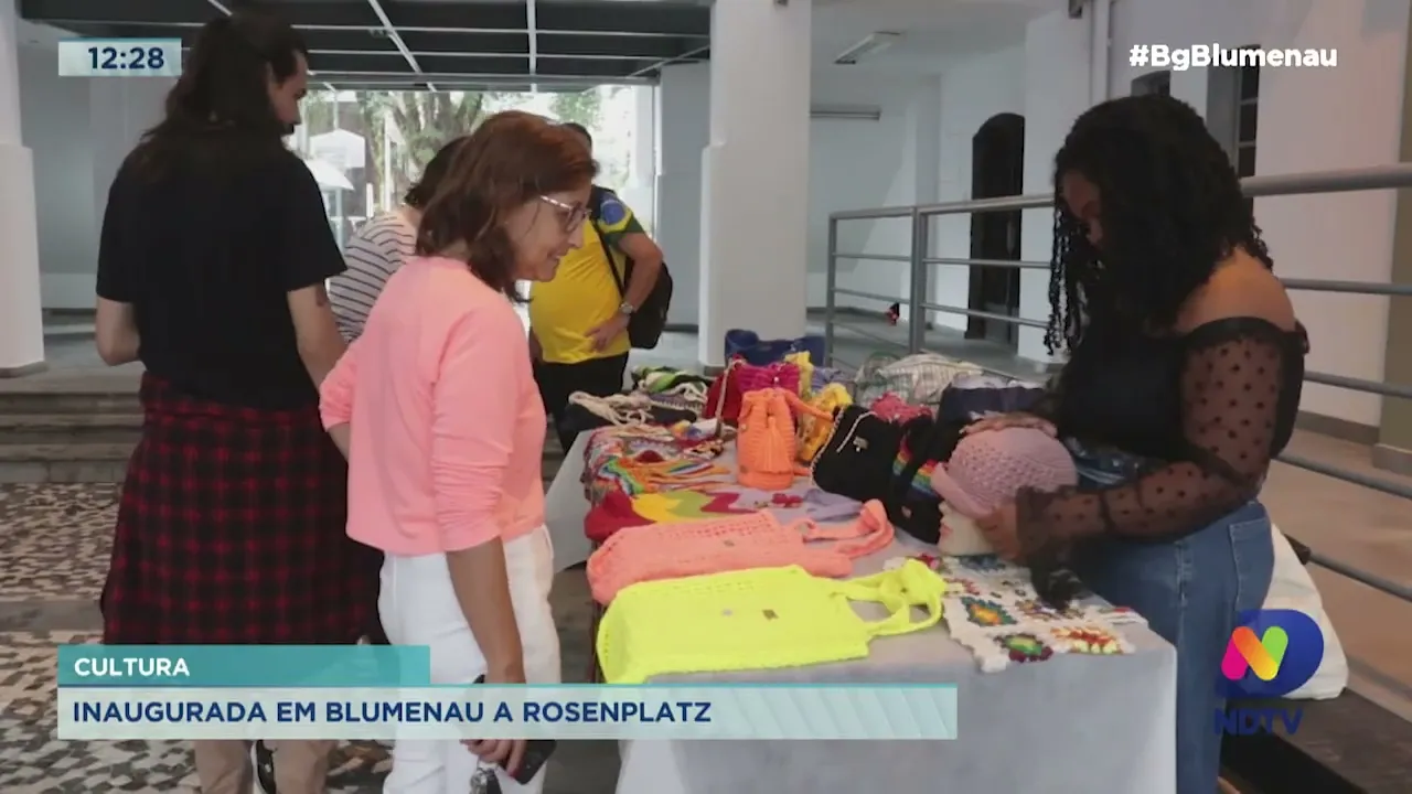 Cultura: Rosenplatz é inaugurada em Blumenau
