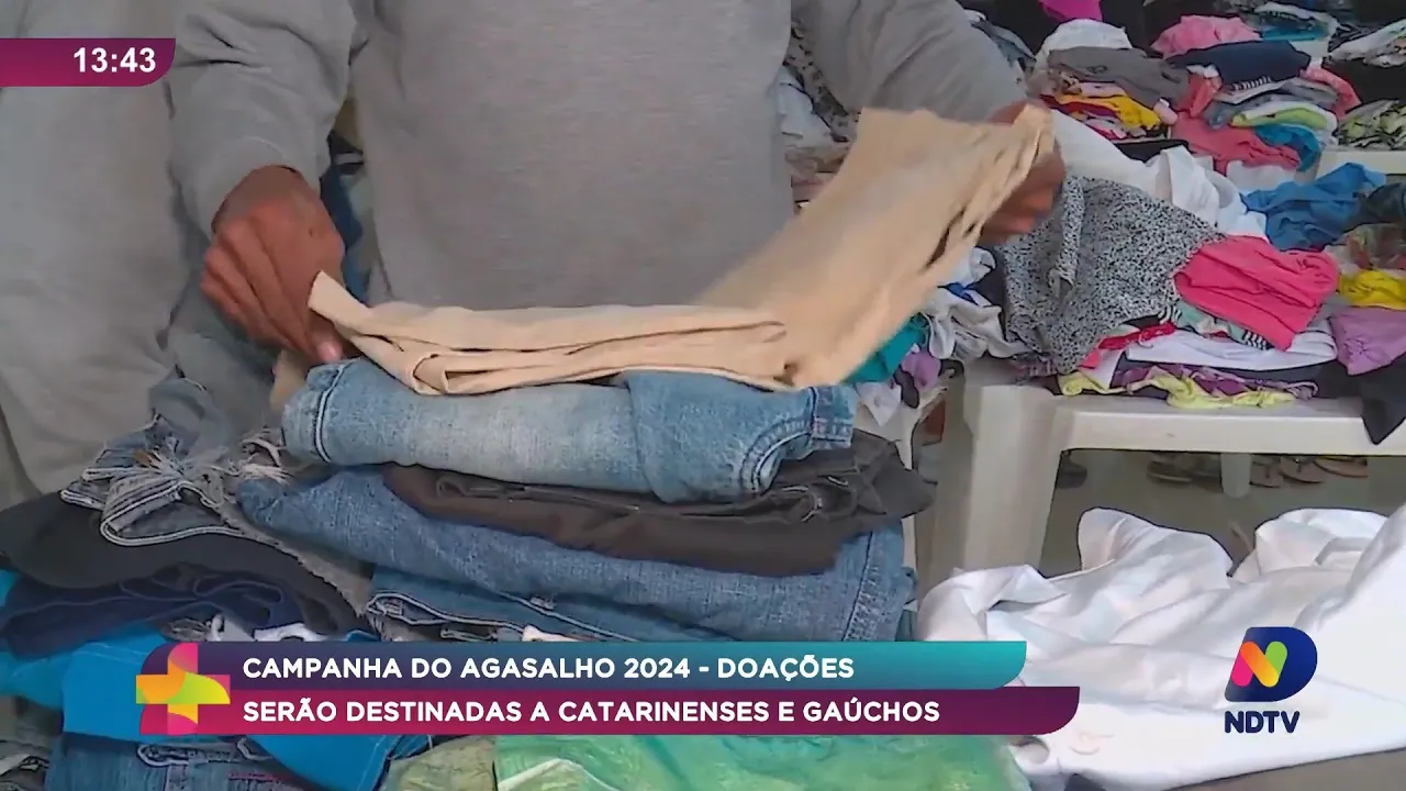 Campanha do Agasalho 2024 da NDTV : solidariedade para aquecer corações