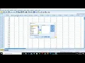 Frequency Analysis on SPSS