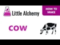 How to make a Cow in Little Alchemy