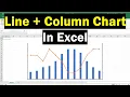How To Combine A Line And Column Chart In Excel