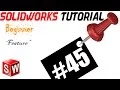 SolidWorks Lecture 45 Beginner Linear Pattern