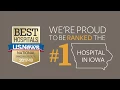 University of Iowa Hospitals and Clinics Ranked in Iowa