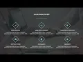 Responsive Services Section Using Only HTML CSS