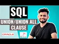 SQL UNION UNION ALL CLAUSE SQL tutorial for beginners Learn SQL basics