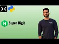 SuperDigit HackerRank Recursion