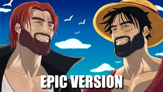 GIGACHAD Theme Song but its ONE PIECE [Can you Feel My Heart]