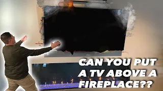 Download Can you install a TV above a Fireplace (Fact or Fiction) MP3