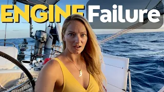 ⛵️NO ENGINE? No Problem! Worst Timing😳 | Sailing Joco | Hallberg Rassy 352