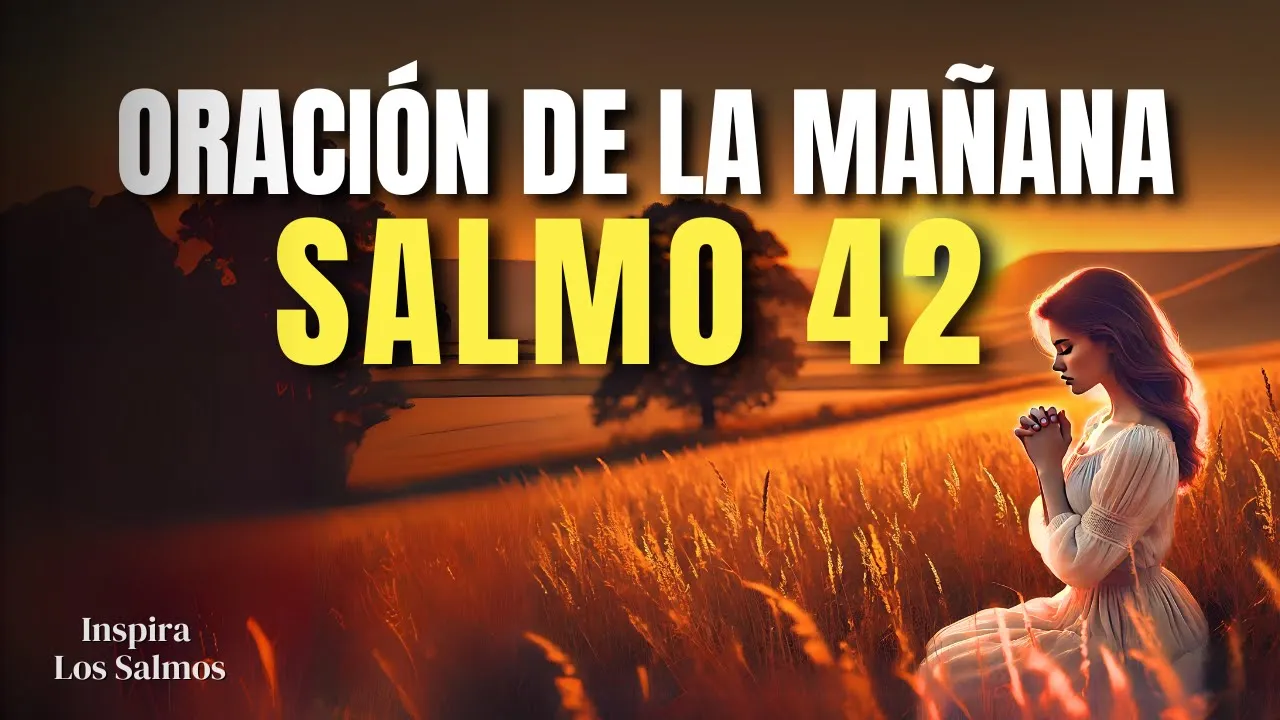 🙏🏼 ORACIÓN DE LA MAÑANA CON EL SALMO 42 | Dios Te Da Paz en Medio del ...