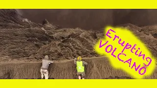 Live VOLCANO, crazy adventure part 2. Sailing Indonesia (Learning By Doing Ep 90)