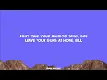 Johnny Cash - Don't Take Your Guns To Town (Lyrics)