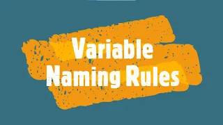 JavaScript Variable Naming Rules