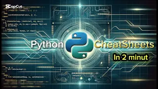 Python CheatSheet - Basic Operations Learn Fast