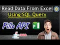 How to Read and Write Data From Excel Using SQL Query Fillo API
