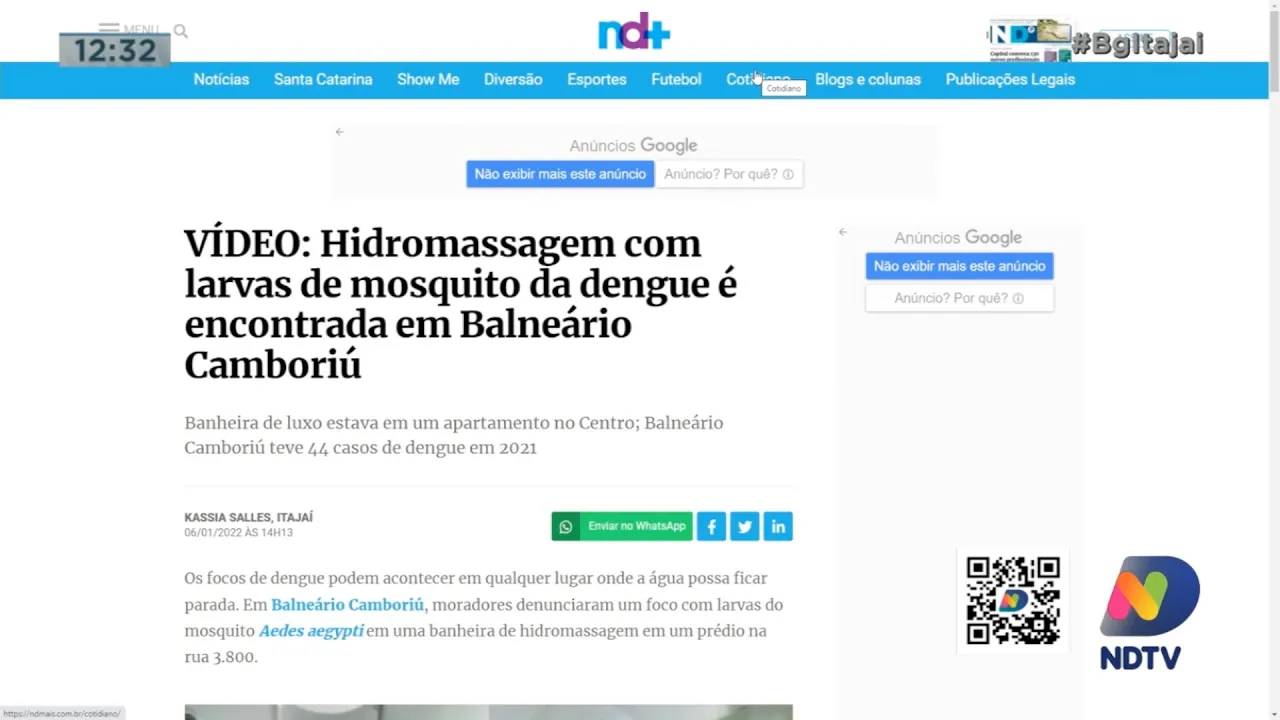 Cuidados pra evitar mosquito da dengue, e identificado trabalhador que morreu atingido por motorista