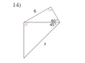 Day 4 HW to Special Right Triangle Combos