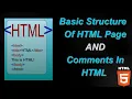 HTML Tutorial Basic Structure of HTML Web Development for Beginners In Hindi