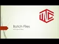 What is Batch File Introduction to Batch Files English