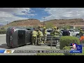 Elderly driver hits two pedestrians three other cars in Walmart parking lot