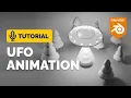 Blender UFO Animation Tutorial Polygon Runway