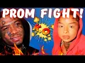CHRISEAN CRASHES OUT ON FEMALE AT STREAMERS PROM BLUEFACE AND HIS CREW LATER INVOLVED IN A POW POW