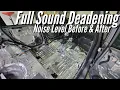 Download Lagu How to Sound Deaden Your Car. How Quiet Can You Make It? Results Before and After.