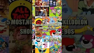 5 most nostalgic nickelodeon shows from the 90s