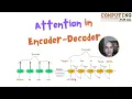 Attention in Encoder-Decoder Models LSTM Encoder-Decoder with Attention