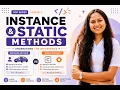 Instance vs Static Methods in Java OOP Series