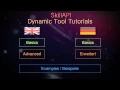Dynamic Tool Tutorials