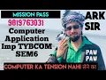2025 TYBCOM Sem6 Computer APPLICATION system MUMBAI UNIVERSITYPaper Solution Ark sir