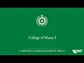 Music I UNT Commencement Spring 2024
