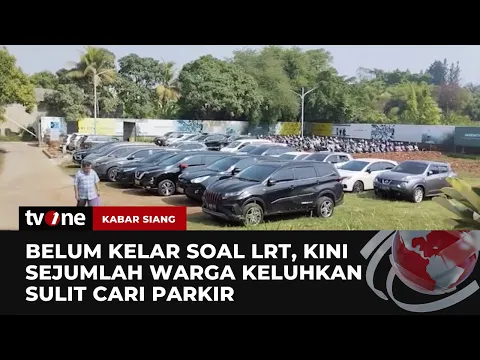 Masyarakat Keluhkan Lahan Parkir jika Ingin Naik LRT