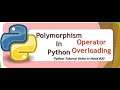 Polymorphism in Python in hindi Object Oriented Programming in Python in Hindi