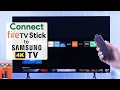 How to Connect Amazon Fire TV Stick to Samsung Smart TV Step-By-Step