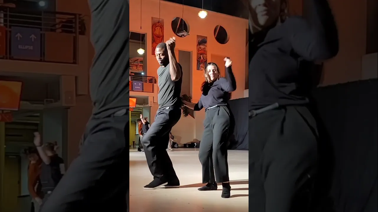 Just a great groove 💛 #improv #westcoastswing