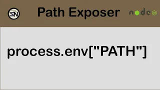 Use Node js to expose the Environment Variable PATH for easy reading This is a must have utility